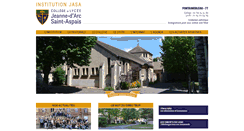 Desktop Screenshot of jeanne-darc-st-aspais.com